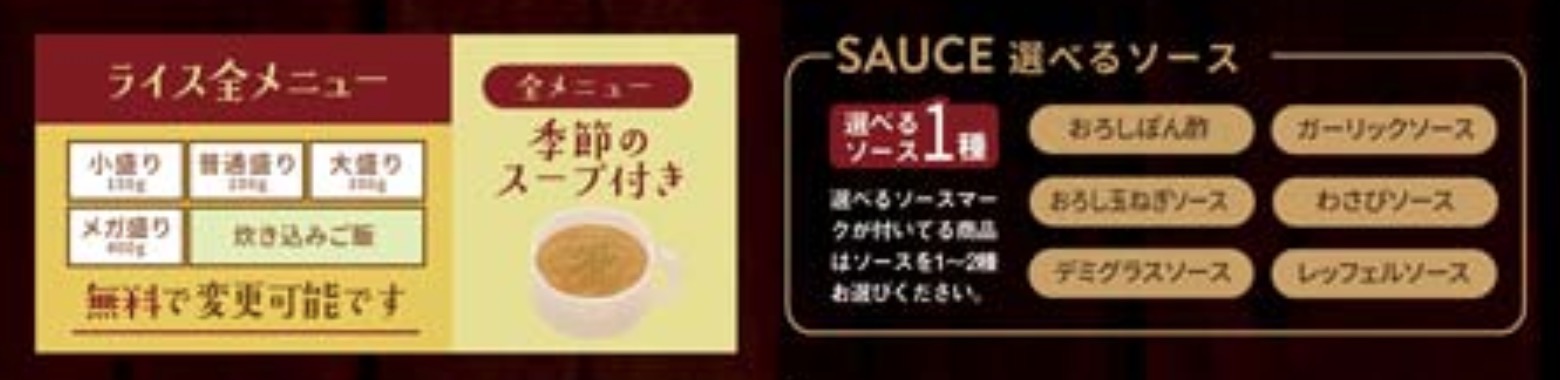 ライス・スープ・ソース
